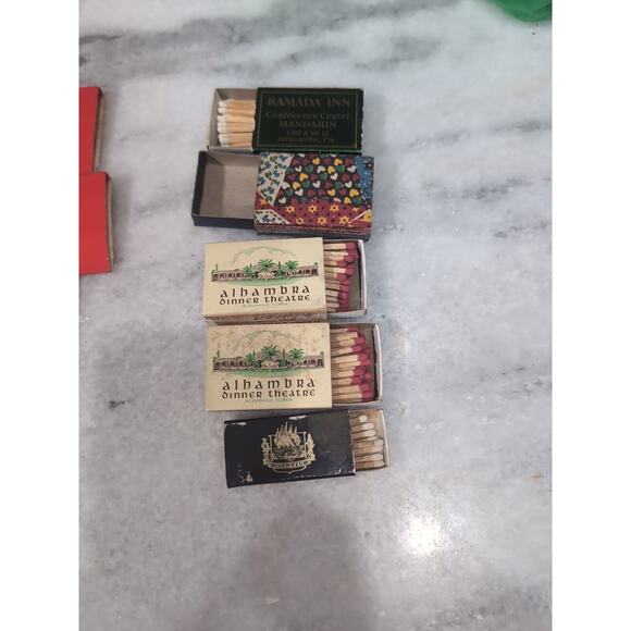 Matchbox Collection Lot of 20+, Matchbook Advertising, Vtg Restaurant, Hotel ... - Picture 9 of 9